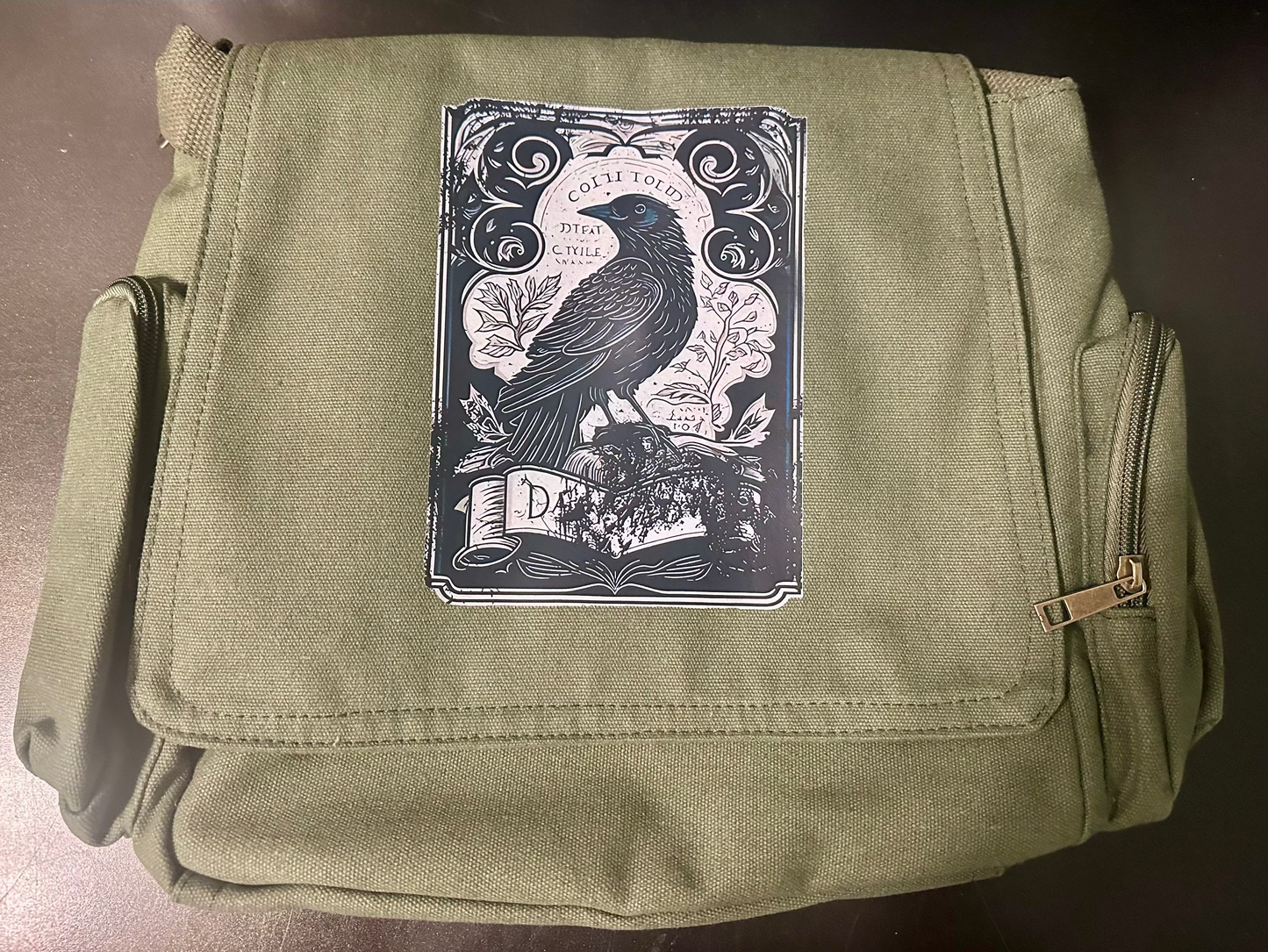 Raven Messenger Bag